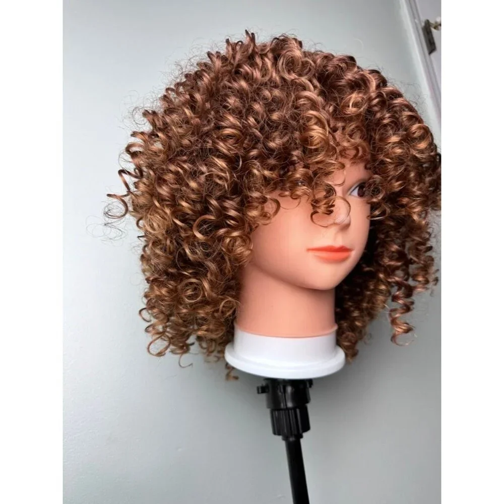 Afro Brown Wigs,Kinky Curly Wig